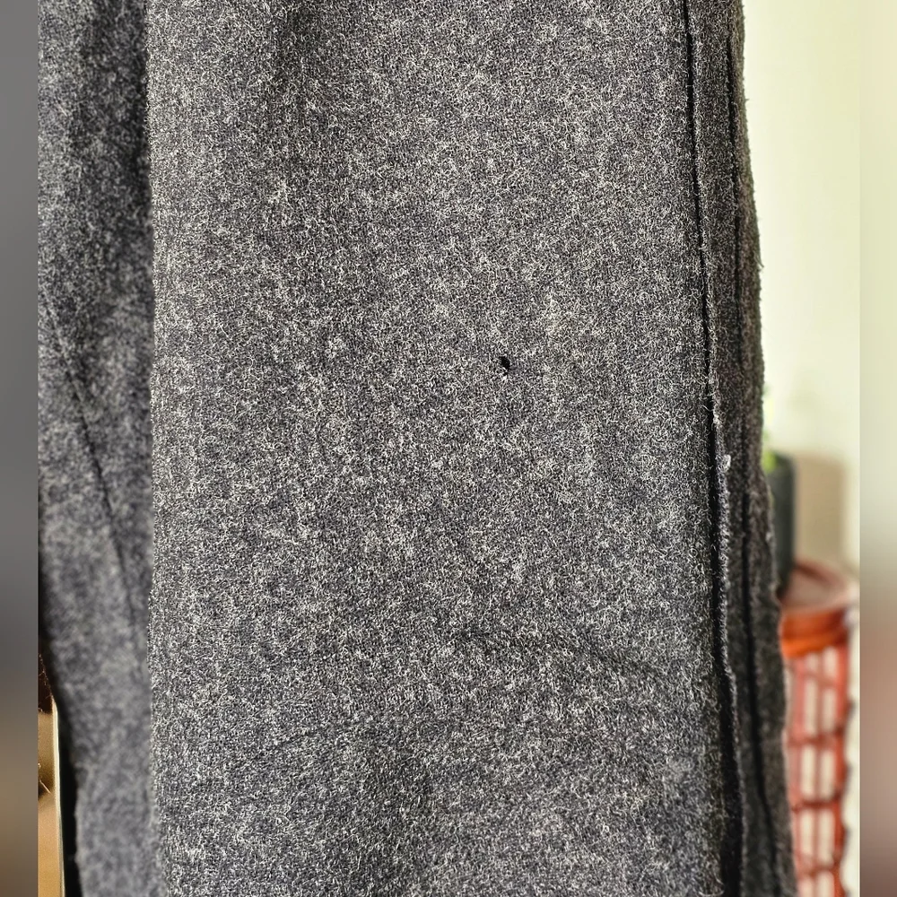 Dexter Wong Vintage 90s Men's Gray Wool Trousers